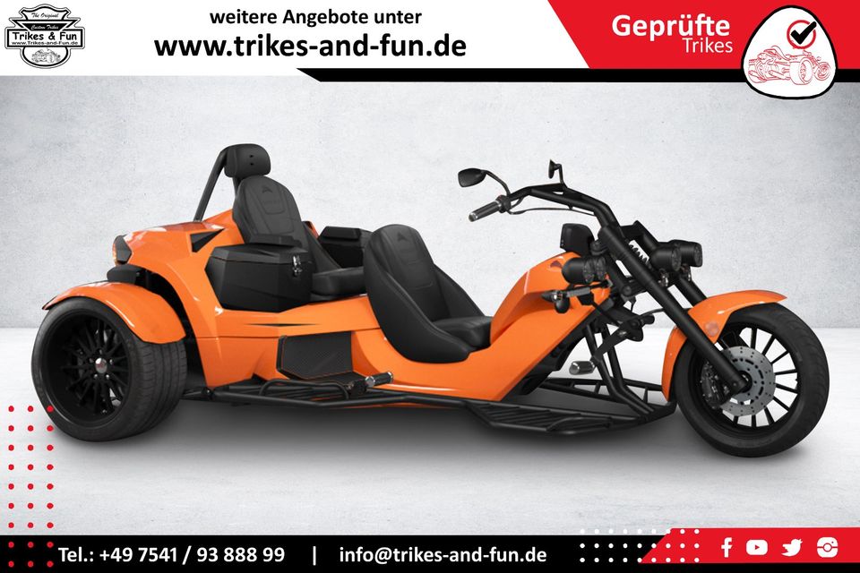 Trike Rewaco ❤️‍PUR3 EXPLORER LINE | 110 PS |✅ in Friedrichshafen