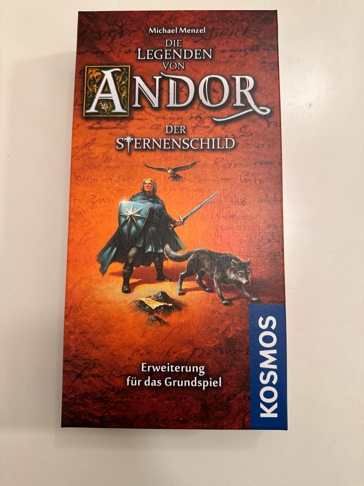 Die Legenden von Andor u. Der Sternenschild + Gesellschaftsspiel in Wahrenholz