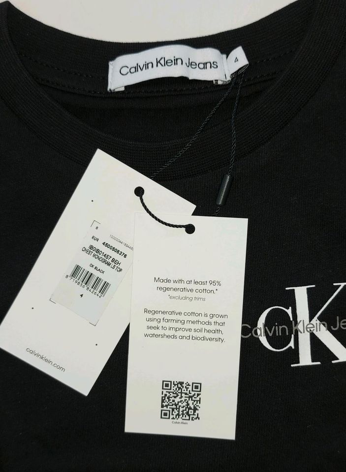 Neu! Calvin ist eBay Gr.4/104 Langarmshirt Jungen Shirt in jetzt Jeans Kleinanzeigen | Kleinanzeigen Bayern Kirchberg Klein Wald i. 