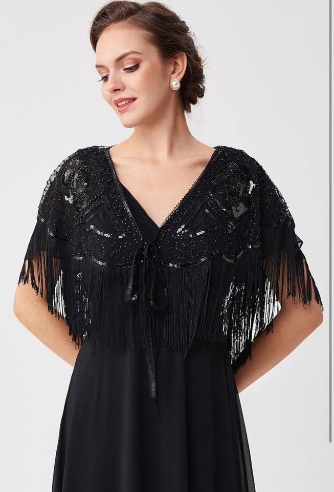 Coucoland 1920s Stola Damen Retro Schal Gatsby in Rennerod