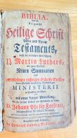 Antike Bibel 1786 Heilige Schrift Heirich Ludwig Brönner Baden-Württemberg - Aichhalden Vorschau