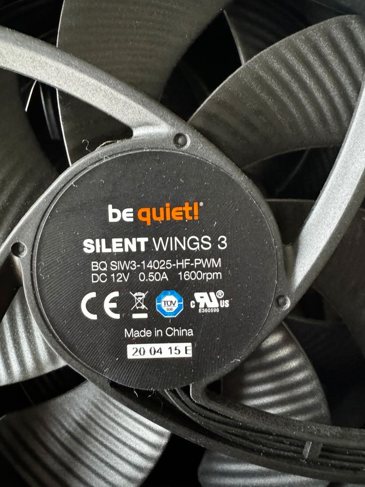 Be Quiet! Silent wings 3 14025-HF PWM 1600 rpm 140-er Lüfter in Sassenberg