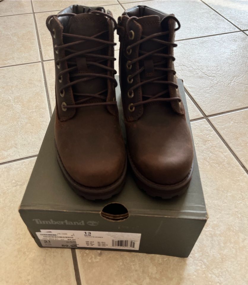 TIMBERLAND Boots Schuhe Winterstiefel NEU Größe 31 in Jork