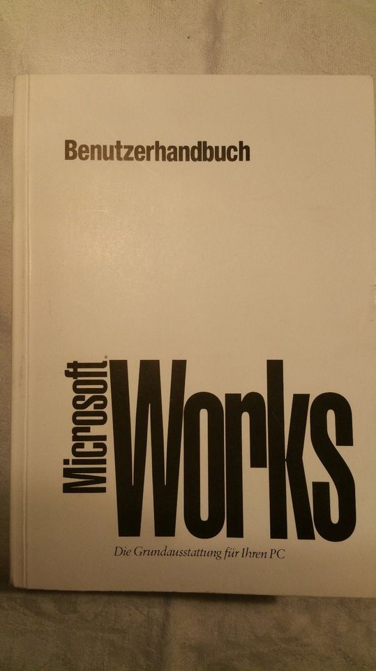 Handbuch MS WORKS 3.0 ❗ ❗ in Trebur
