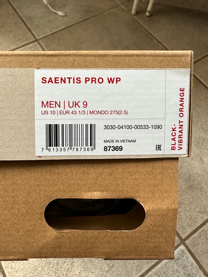 Mammut Wander Schuhe Saentis Pro WP Schuhe NEU in Chemnitz