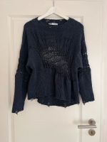 Dunkelblauer grungy Sweater | Zara | S Stuttgart - Stammheim Vorschau