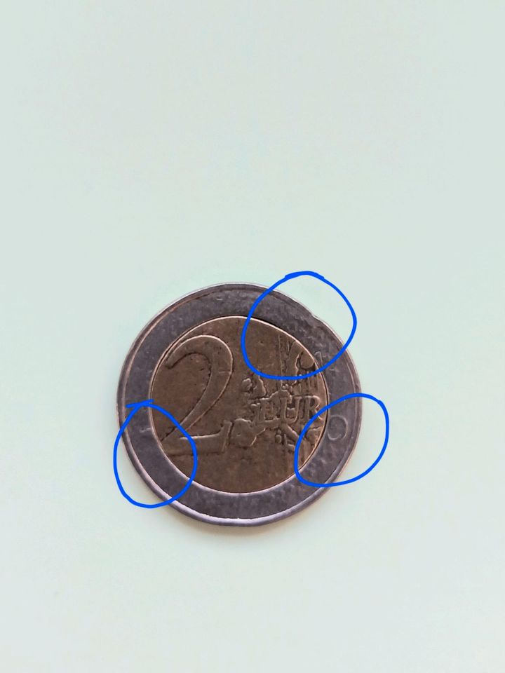 2 Euro Münze  2001 Frankreich in Ludwigshafen