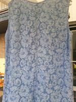 Schickes Damenkleid in blauer Spitze, Größe 42 Nordrhein-Westfalen - Wiehl Vorschau