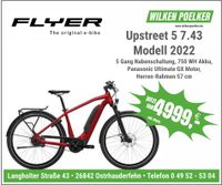 E-Bike Flyer Upstreet 5 7.43 Herren 750WH Panasonic Ultimate GX Niedersachsen - Ostrhauderfehn Vorschau
