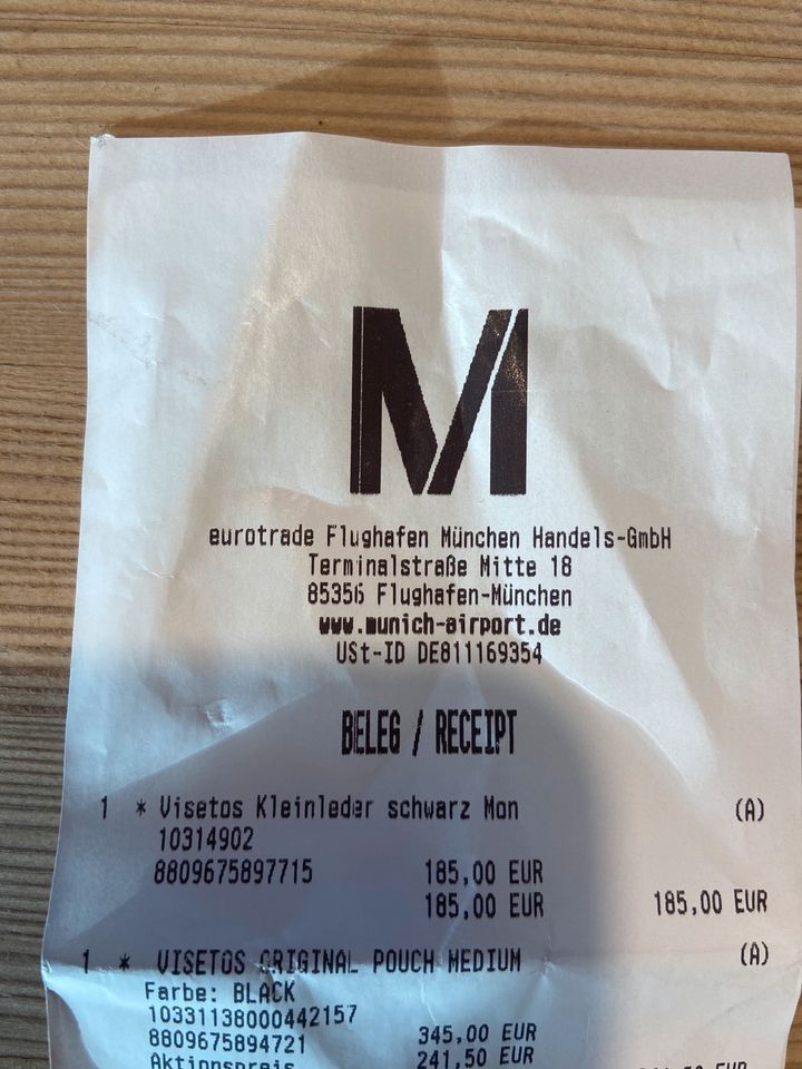 MCM Geldbörse mit Geldklammer in Tuntenhausen