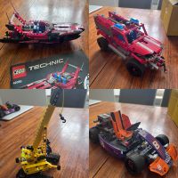 Lego technic Konvolut go Kart Feuerwehr boot Kran Technik Obergiesing-Fasangarten - Obergiesing Vorschau