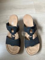 Rieker Damensandalen in sehr guten Zustand in Dunkelblau. Innenstadt - Köln Altstadt Vorschau
