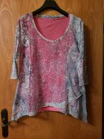 Tredy Gr. XL 46 2 Teile Shirt und Top Glitzer rosa Hessen - Melsungen Vorschau