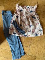 Set Bluse leggings Haarband H&M Schmetterlinge Baden-Württemberg - Freudenberg Vorschau