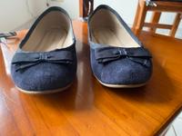 Dunkelblaue Ballerinas Gr.38 Leuna - Günthersdorf Vorschau