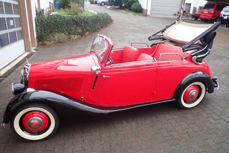 Mercedes-Benz 170 V Cabriolet in Motten