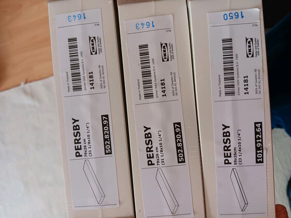 3 Ikea Regale Persby unbenutzt Originalverpackt in Erzhausen