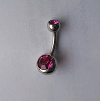 Bauchnabelpiercing pink chirurgenstahl 8mm rosa pink Rheinland-Pfalz - Kastellaun Vorschau