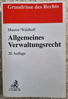 Maurer/Waldhorn Allgemeines Verwaltungsrecht 20. Auflage Lindenthal - Köln Sülz Vorschau