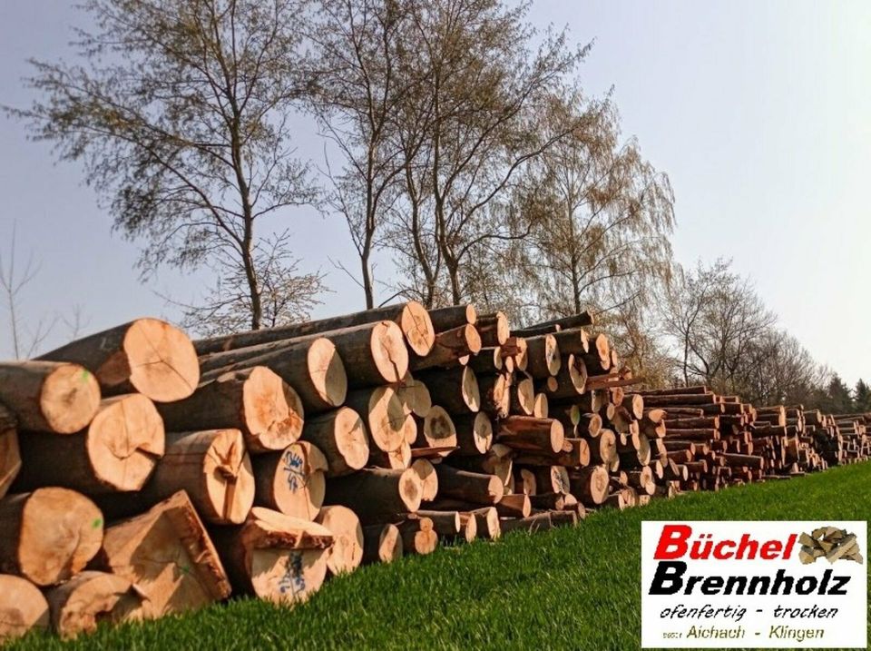 Buchen Brennholz 25 cm Esche Hartholz Kaminholz kammertrocken in Aichach