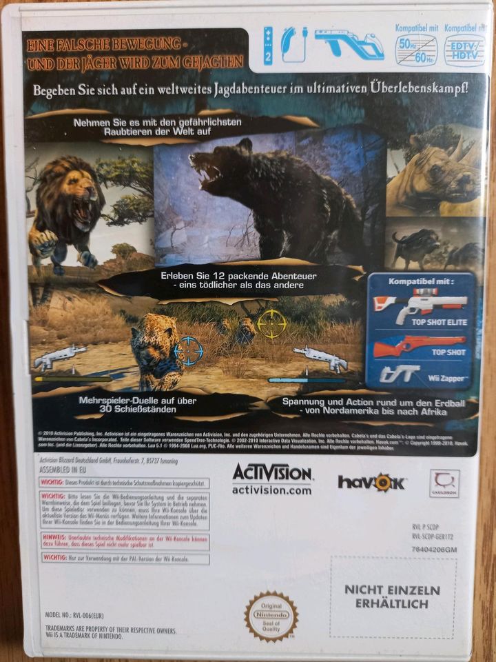 DANGEROUS HUNTS 2011 (Wii) in Weilmünster