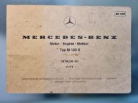 Mercedes-Benz Typ M 130 E, Ersatzteilkatalog Motor 11/79 "B" Köln - Chorweiler Vorschau