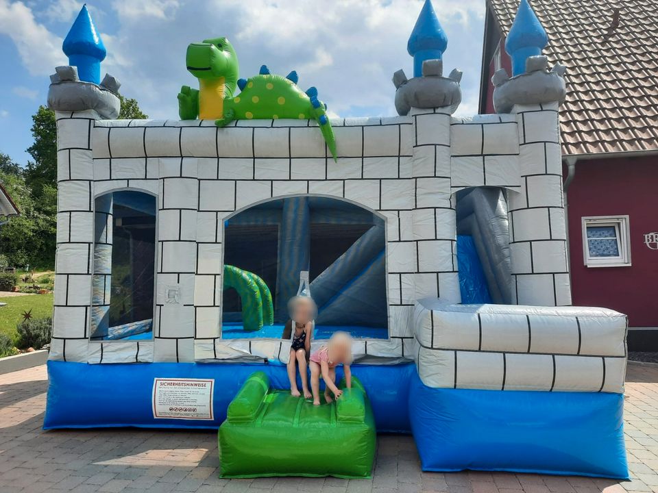 Hüpfburg Drachenburg Leihen Mieten Geburtstag Event Hochzeit in Winterbach Kr. Günzburg