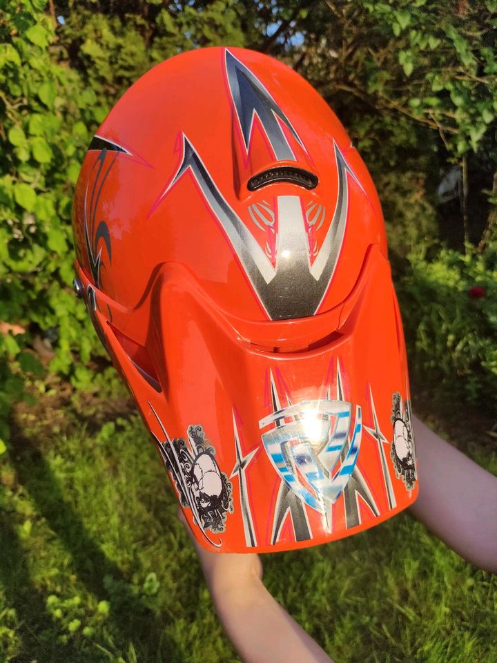 Cross Helm S 51 - 52 orange neuwertig in Homburg