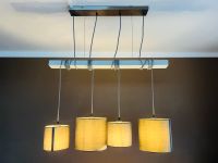Pendelleuchte mit vier Textilschirmen Wohnzimmer Esszimmer Lampe Bayern - Penzing Vorschau