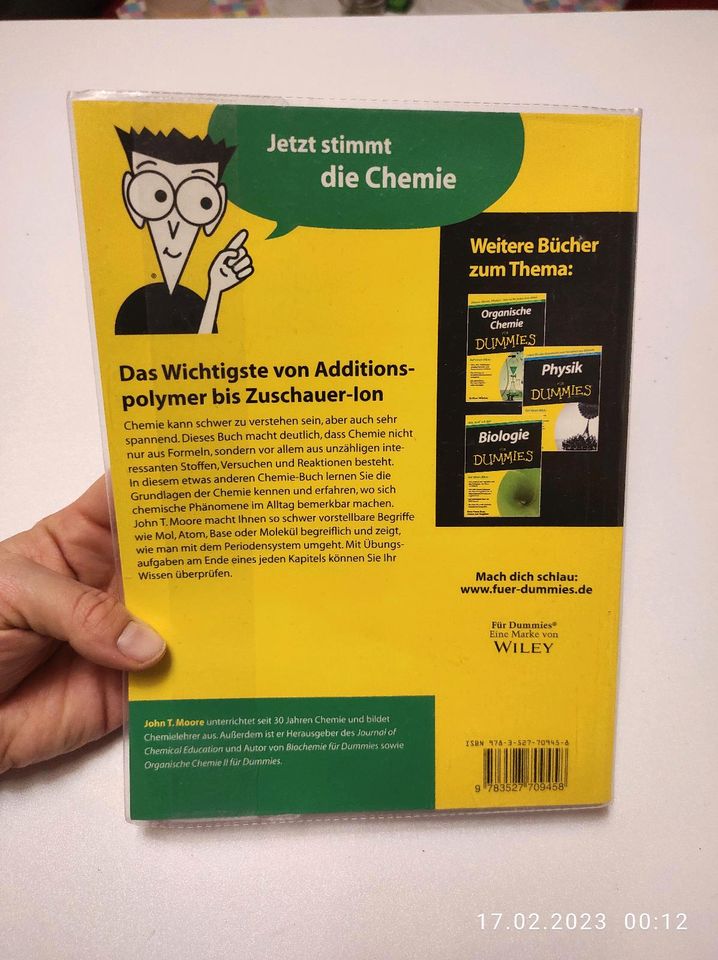 Chemie für Dummies Lehrbuch in Mittweida