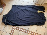 Abschwitzdecke Decke Pferdedecke dunkelblau und Gold 145cm Nordrhein-Westfalen - Würselen Vorschau