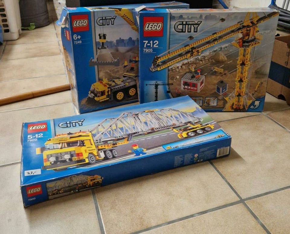 Lego City - 3 Baustellenartikel in Schwalmtal
