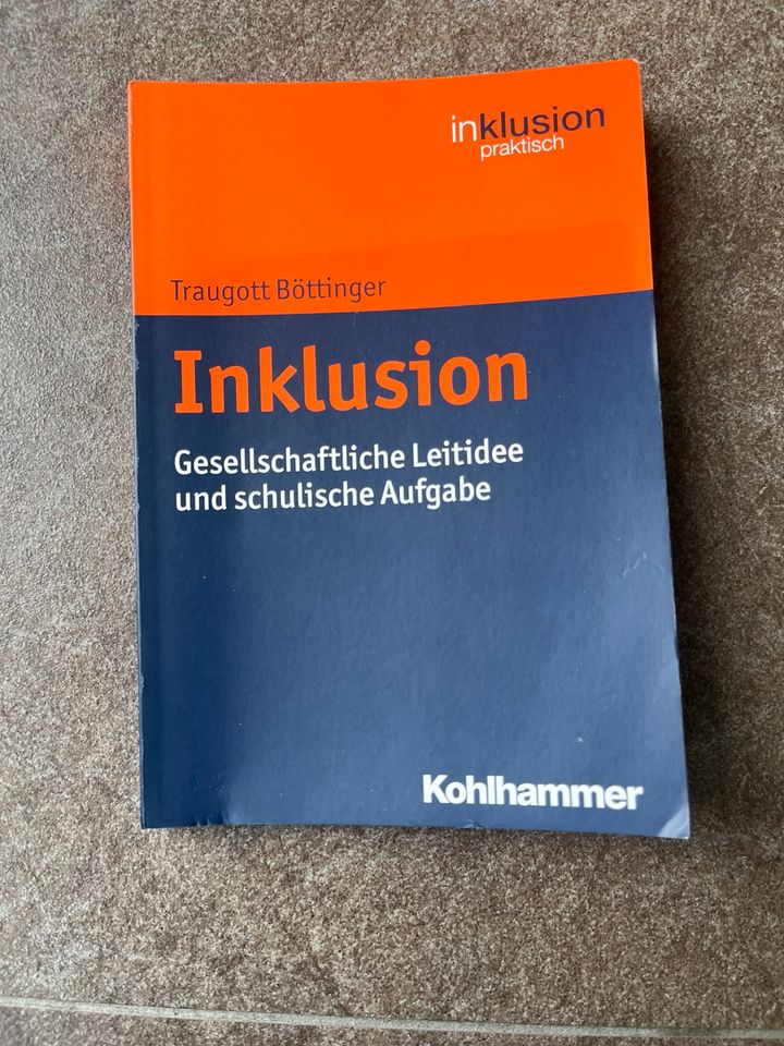 Buch: Inklusion - Traugott Böttinger Studium in Krefeld