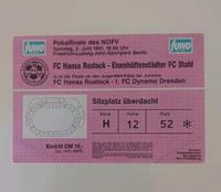 Pokalfinale 1991 Hansa Rostock Stahl Eisenhüttenstadt Hamburg - Hamburg-Nord Vorschau