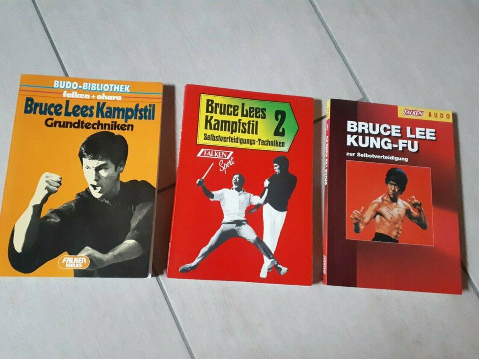 3 Bruce Lee Bücher zu verkaufen in Grafenau