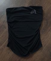 Trägerloses Stretch-Top mit Schriftzug aus Strass „A“ Essen - Essen-Borbeck Vorschau