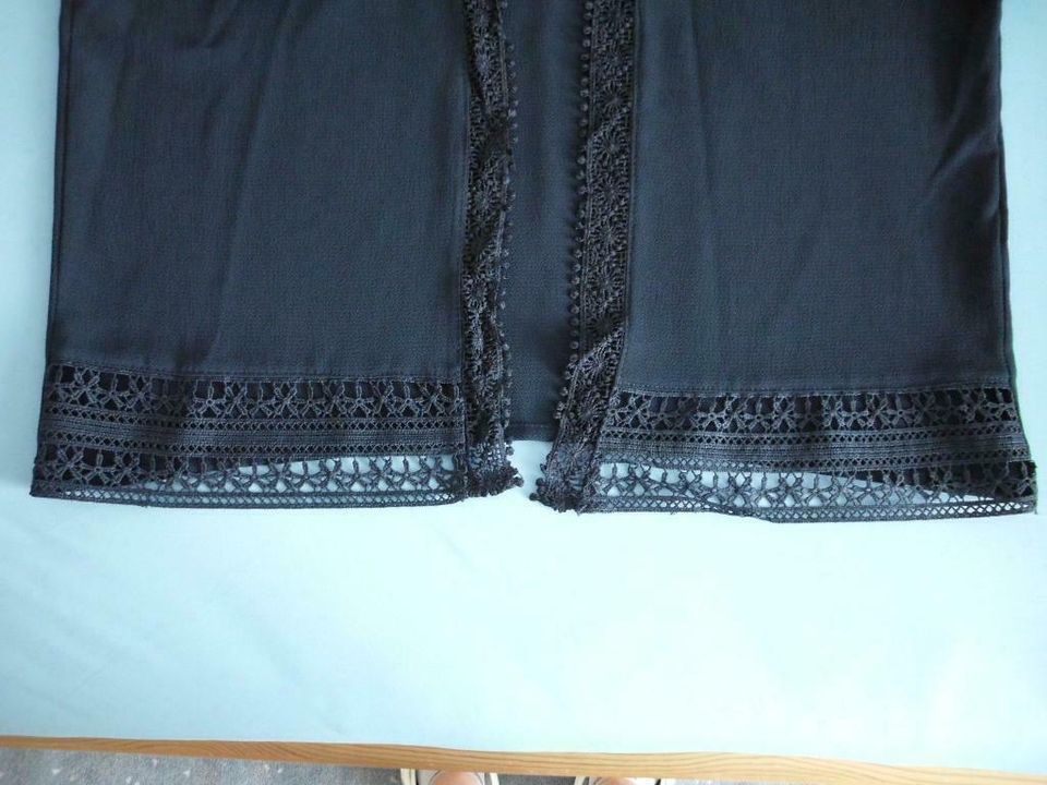 Esmara Kimono, Jacke, dunkelblau, Häkelborte, NEU! in Heiden