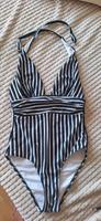 Lascana Badeanzug S 36 stripes hohes Bein top Bayern - Markt Schwaben Vorschau