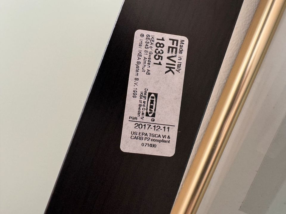 Ikea Fevik Türen schwarzbraun 150x201cm in Poing