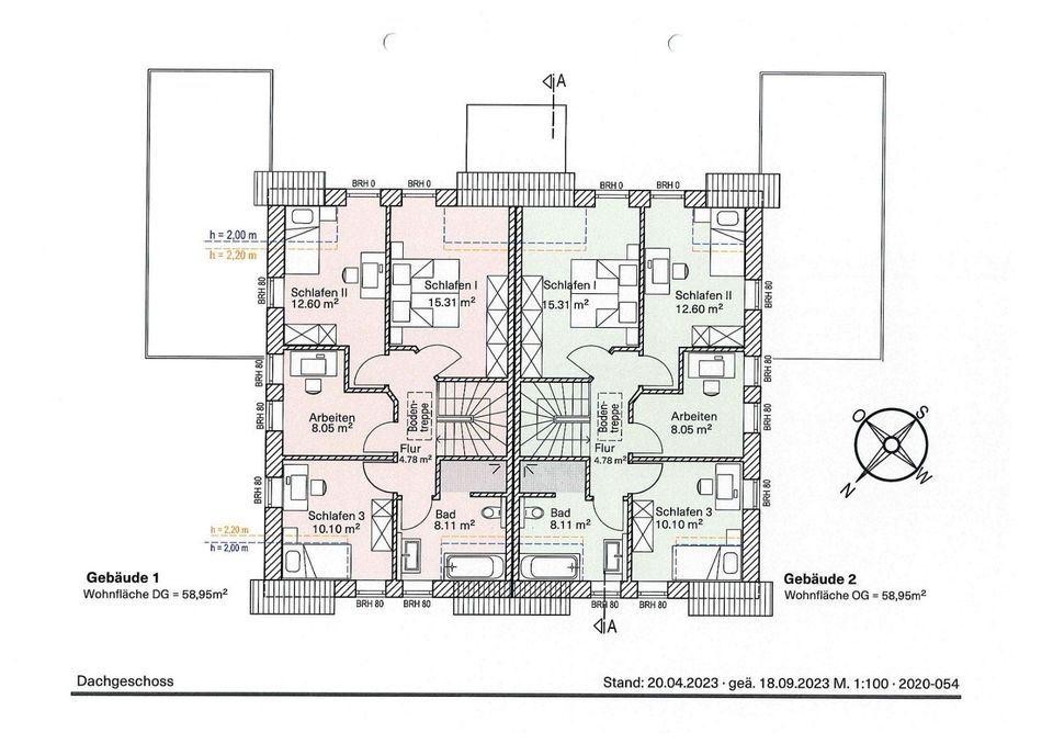 Klasse Neubau-Doppelhaushälfte (Haus 2) in ruhiger Siedlungslage von Friesoythe in Friesoythe