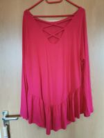 Sommer Damen Mode Langarm Shirt Pink Gr. 50 Volant Kleidung Essen - Essen-West Vorschau