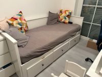 Tages Bett Couch Schlaf Ikea Hemnes weiß mit Matratzen etc Rheinland-Pfalz - Zehnhausen bei Wallmerod Vorschau