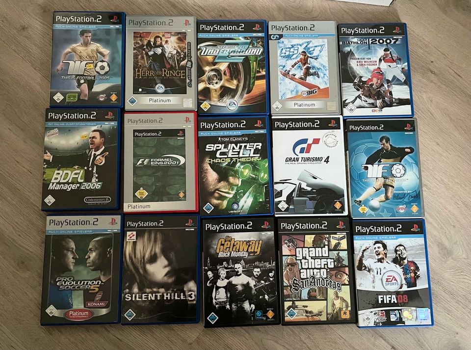 PS2 Spiele Sammlung top Zustand in Köln