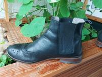Cox Stiefelette Leder Schwarz Größe 39 Baden-Württemberg - Heidelberg Vorschau
