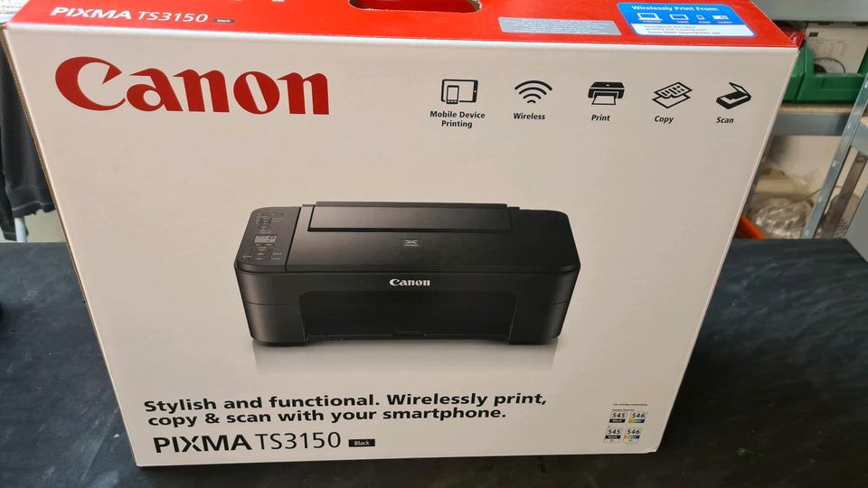 Canon Drucker TS3150 Scanner Multifunktionsdrucker Wireless Print in Schöneiche bei Berlin