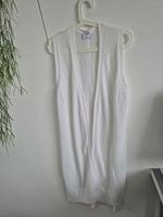 org DKNY Strick Strickjacke ärmellos Weste Longweste Kleid S 36 Hessen - Linden Vorschau