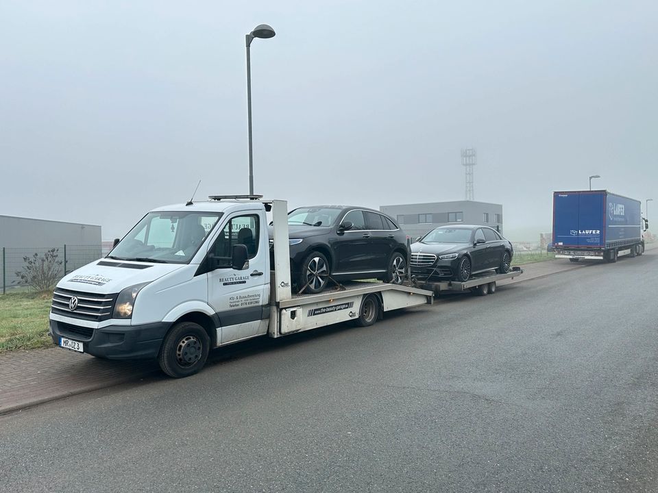 Transport Verleih Vermietung Abschlepp Unfall Auto LKW Bagger in Stadtallendorf