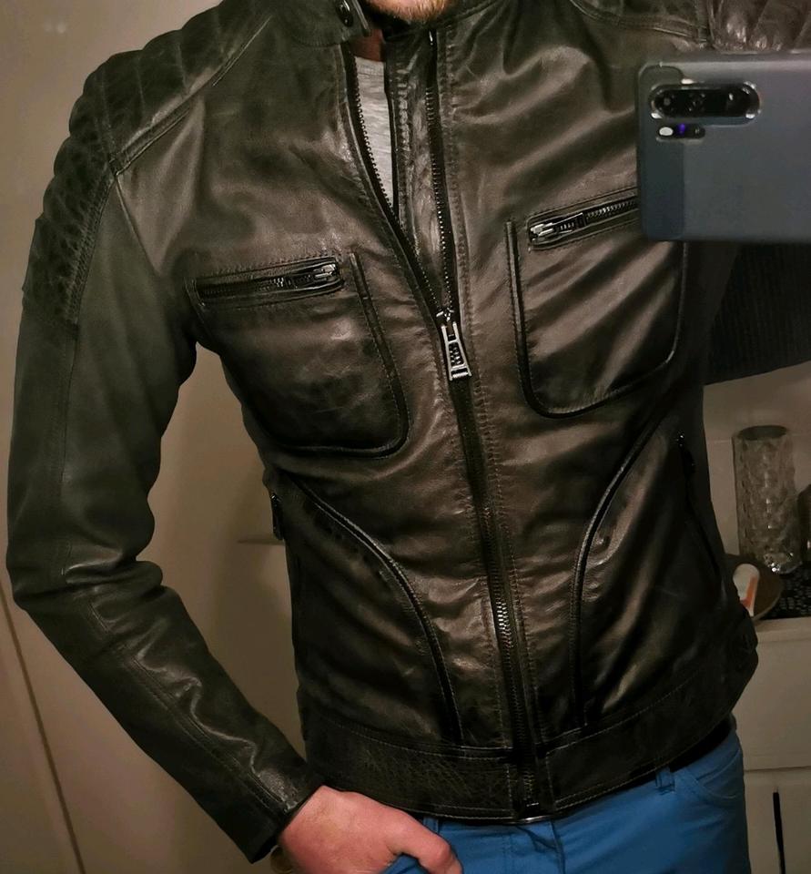 TOP SALE❗WIE NEU❗BELSTAFF WEYBRIDGE Lederjacke, Gr. M/L, NP~1400€ in Soest