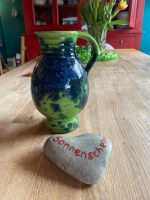 Vase grün lila blau Porzellan, Glas, 19,5, Bauch 12 Bonn - Dottendorf Vorschau