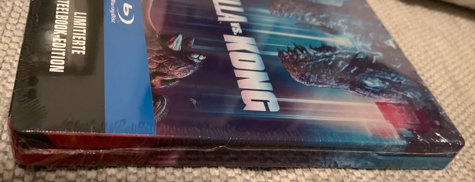 Godzilla vs King Kong Steelbook OVP NEU unbeschädigt Blu-ray in Hannover